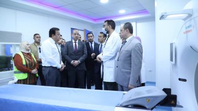صورة وزير الصحة يتفقد مستشفى صدر الفيوم