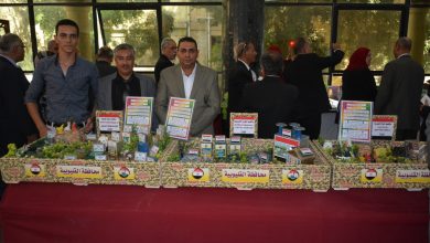 صورة بدء معرض المجال الصناعى لطلاب المدارس