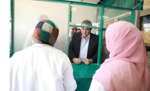 وزير الصحة يتفقد مستشفى الواسطى ببنى سويف