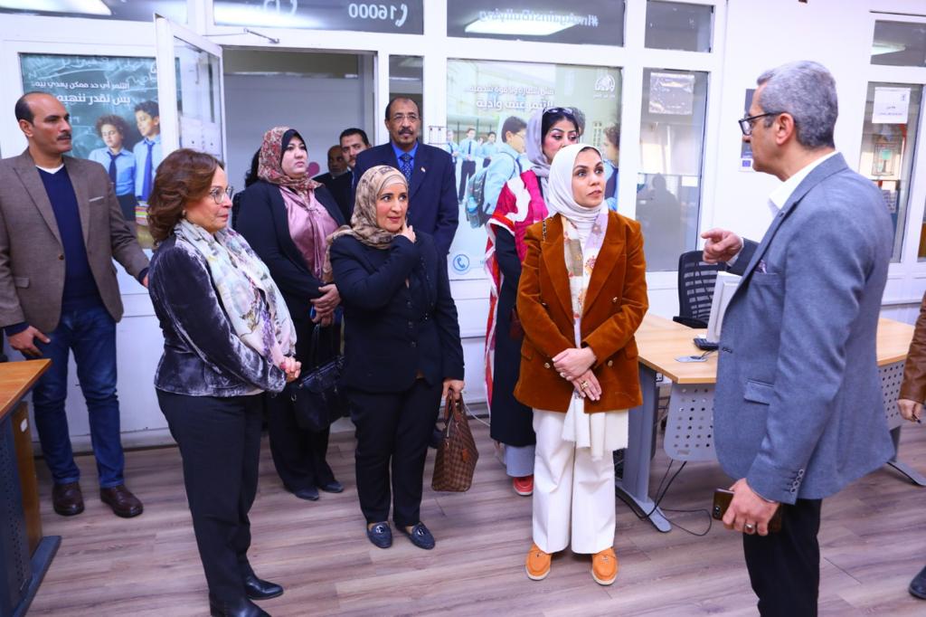 زيارة وزيرة الشئون الاجتماعية بالكويت للمجلس القومي للطفولة
