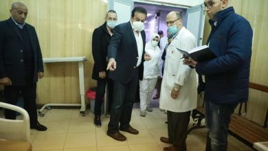 صورة وزير الصحة يوجه برفع الكفاءة فى مستشفى المنيرة و تجديد أسرة العناية بأحمد ماهر