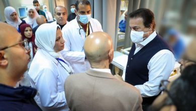 صورة “عبد الغفار “يوجه برفع كفاءة مستشفى الحسينية فى محافظة الشرقية