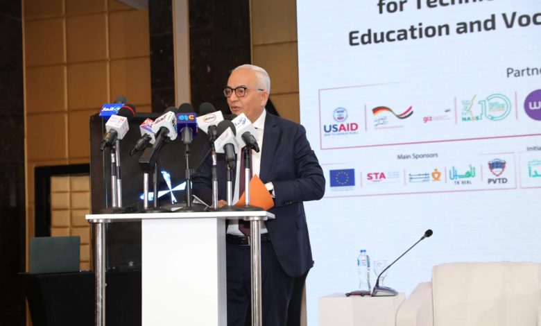 وزير التربية والتعليم يشارك فى المنتدى الدولي للتعليم الفني