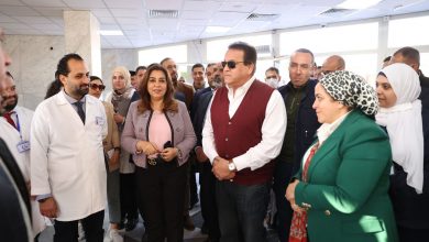 صورة ضرورة زيادة المساحات الخضراء بمستشفى جراحات اليوم الواحد في راس البر