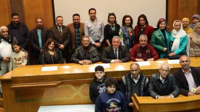 صورة أنسنة الشِـــــعر والطـــرب .. في المعهد القومي للأورام 