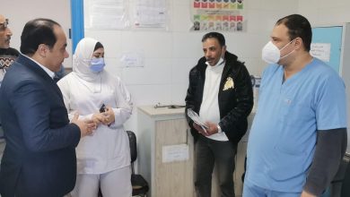 صورة متابعة تقرير المرور الشهري للمنشآت الطبية فى محافظة بورسعيد