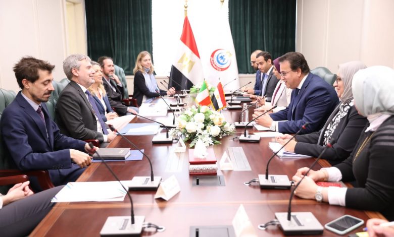 تعاون مصرى إيطالي لتدريب فرق التمريض