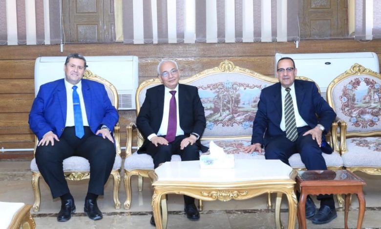 وزير التربية والتعليم يصل لمحافظة شمال سيناء