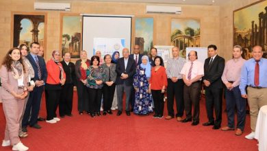 صورة انطلاق ورشة عمل لجنة تطوير مناهج المرحلة الإعدادية