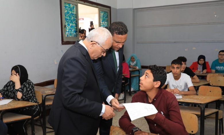 وزير التعليم يصل محافظة الدقهلية