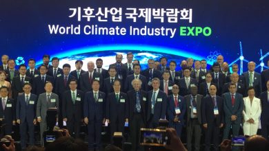 صورة رئيس جهاز شئون البيئة يشارك منتدى النمو الأخضر العالمى بكوريا
