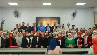 صورة إختتام فعاليات المؤتمر الطلابي الخامس بكلية الطب البيطري جامعة السادات