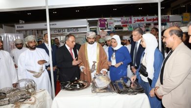 صورة افتتاح معرض الصناعات بسلطنة عمان