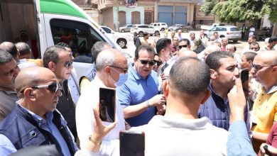 صورة توقيع الجزاء على أطباء أسنان مركز صحة المرأة بسندنهور فى بنها