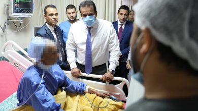 صورة وزير الصحة يُشيد بمستوى الخدمات فى مستشفى طامية المركزي