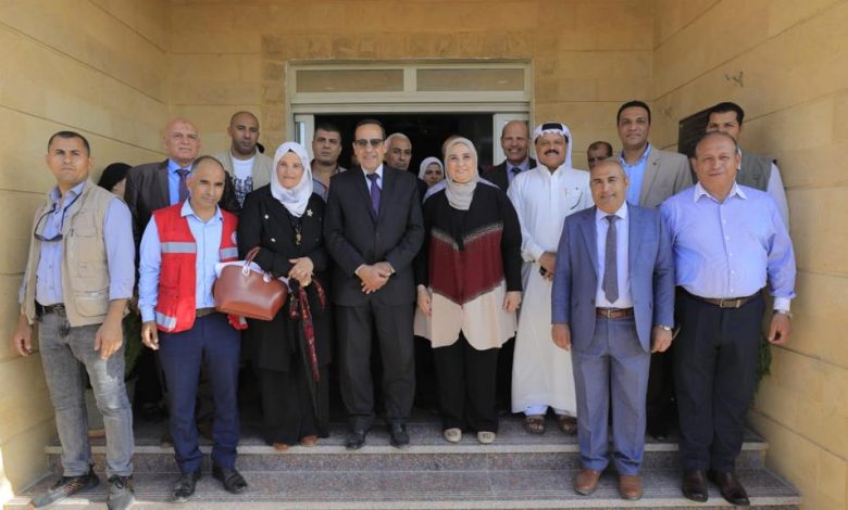 وزيرة التضامن تجرى زيارة تفقدية لمحافظة شمال سيناء