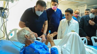 صورة وزير الصحة ومحافظ شمال سيناء يتفقدان مستشفى بئر العبد النموذجي