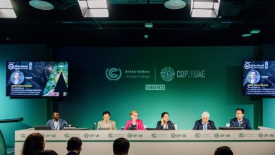 صورة الإعلان عن الفائز في مسابقة حلول الذكاء الاصطناعي لتغير المناخ في COP28