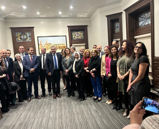 افتتاح أعمال تطوير المكتب الثقافي والتعليمي المصري فى واشنطن