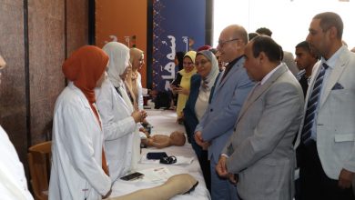 صورة جامعة سوهاج تنظم فعاليات الخيمة التمريضية علي هامش مؤتمر البيئة الدولي