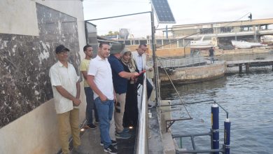 صورة تركيب 3 محطات رصد للبحر والطقس و المواقع