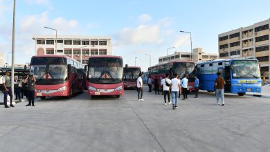 صورة تيسيرا للطلاب ..جامعة الإسماعيلية الجديدة الأهلية توفر وسائل نقل جماعية