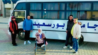 صورة ” رحمة”ابنة جامعة بورسعيد تفوز بالمركز الرابع فى بطولة “البوتشيا للتحدي”بالبحرين