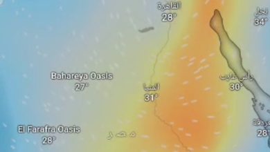 صورة احذروا الرياح المثيرة للرمال والأتربة