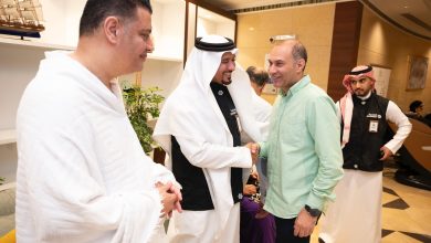 صورة ” التضامن” تتابع عمليات تفويج “حجاج الجمعيات الأهلية” للأراضي المقدسة