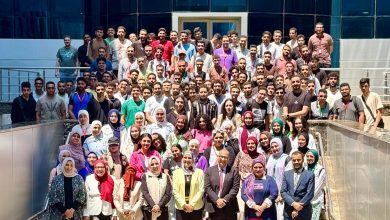 صورة انطلاق البرنامج التدريبي الميداني لطلاب الجامعات ب”معهد بحوث الإلكترونيات”