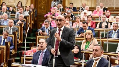 صورة “عبد اللطيف” يلقى كلمة أمام مجلس النواب حول “البكالوريا المصرية”