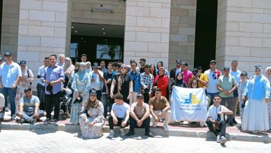 صورة في إطار مبادرة “تحالف وتنمية”.. وفد طلابي من ذوي الهمم يزور العاصمة الإدارية