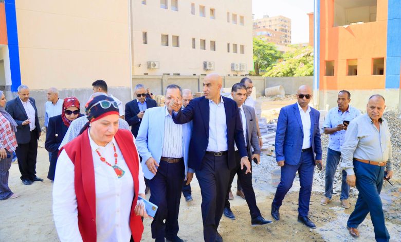 وزير التربية والتعليم يتفقد مواقع إنشاء مدارس جديدة بالمرج