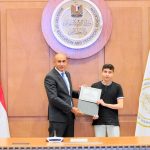 وزير التربية والتعليم يكرم أوائل الثانوية العامة على مستوى الجمهورية