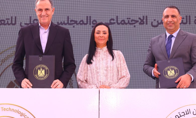 وزيرة التضامن الاجتماعي تشهد توقيع بروتوكول تعاون لإنشاء 12 وحدة جديدة داخل الجامعات التكنولوجية