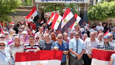 صورة العاملون بإدارة المنتزه ثان يلبّون نداء الوطن في “انتخابات مجلس الشيوخ”