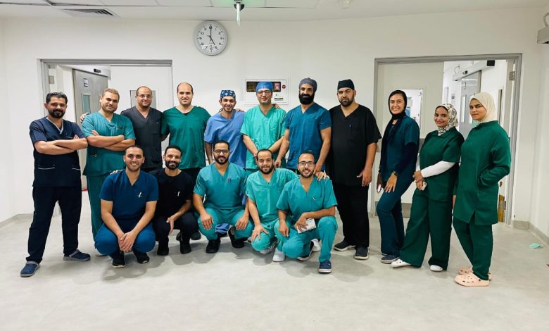 نجاح أول جراحة قلب مفتوح لتغيير الشرايين التاجية بمجمع السويس الطبي