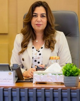 الدكتورة منال عوض، وزيرة التنمية المحلية والقائم بأعمال وزير البيئة