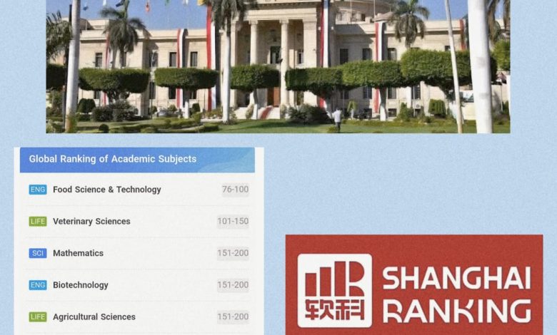 جامعة القاهرة تتصدر تصنيف شنغهاي 2025