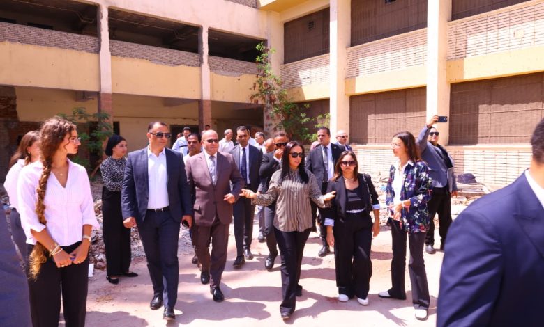 وزيرة التضامن الاجتماعي فى زيارة تفقدية لمجمع حياة بالجيزة