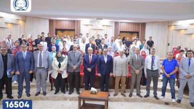 صورة جامعة” الريادة” تكرم الطلاب الفائزين في مسابقة الفيديوهات القصيرة