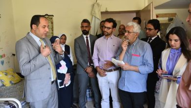 صورة جولة مستشار الرئيس الكولومبي داخل عدد من  المنشآت الطبية بالقاهرة