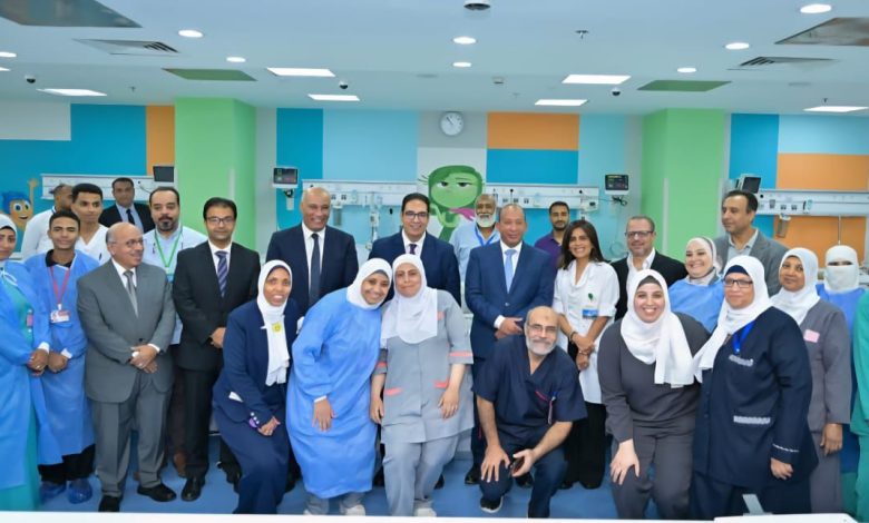 رئيس جامعة القاهرة يفتتح وحدة جديدة للرعاية المركزة بمستشفى "أبو الريش الياباني"