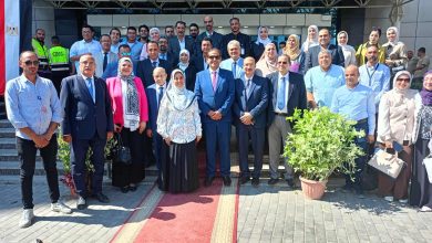 صورة افتتاح تجريبي لمستشفى “جامعة بورسعيد”