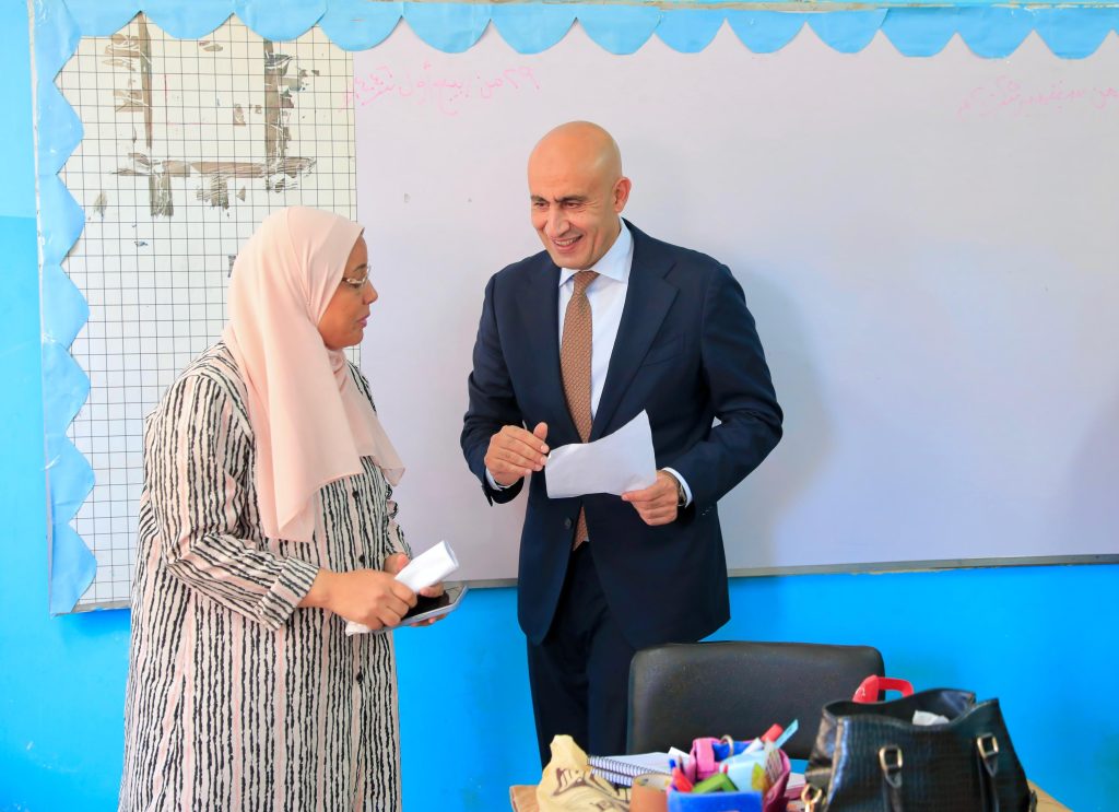 وزير التربية والتعليم يتابع انتظام الدراسة في مدارس عين شمس ومدينة السلام
