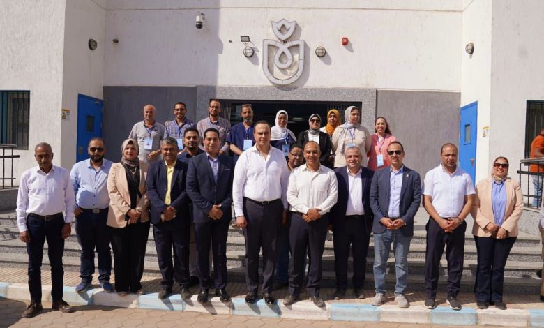 رئيس هيئة الرعاية الصحية ومحافظ المنيا فى جولة تفقدية لعدد من المنشآت الطبية