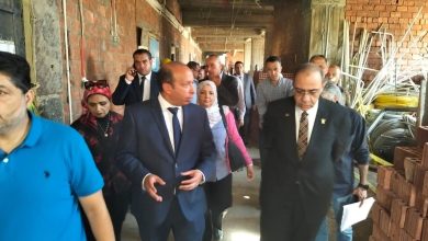 صورة عميد “قصر العيني” يتابع معدلات التنفيذ فى مبنى العيادات الخارجية الجديد