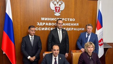 صورة إطلاق منصة “النيل – فولجا” أول مشروع بحثي طبي مشترك بين مصر وروسيا