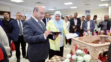 صورة ” بهاء الدين” يفتتح معرض منتجات التعليم الفني بالعاصمة الإدارية