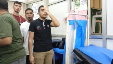 صورة بدء الكشف الطبي لطلاب جامعة “حلوان التكنولوجية الدولية” الجدد